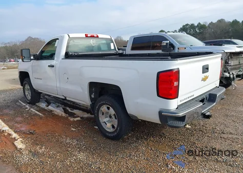 2018 Chevrolet Silverado 1500 Wt z USA, uszkodzony, nr VIN 1GCNCNEH0JZ154035